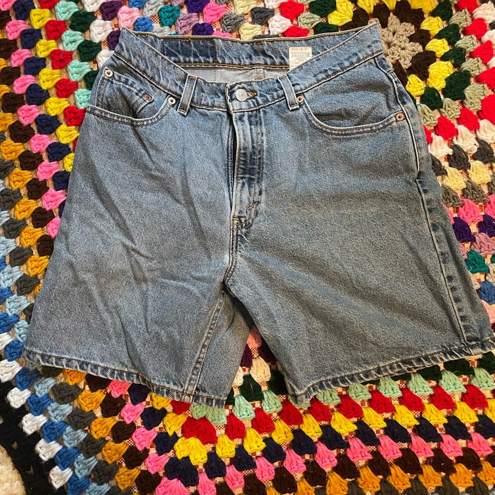 Levi's Blue Jean Shorts for Women